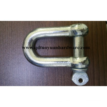 Shackle resistente do aço JIS do aço carbono JIS para o hardware do equipamento